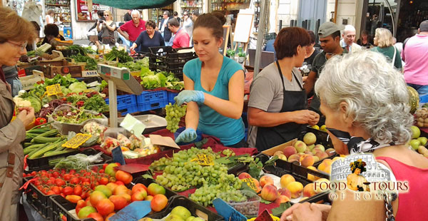 Trevi & Campo De' Fiori Market Food Tour