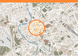 Location of the Trevi District